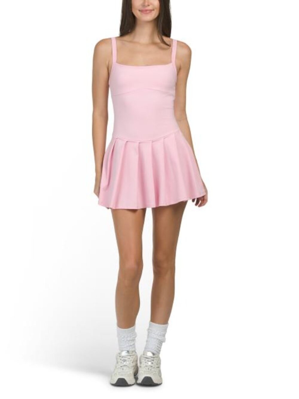 21 SAINTS Active Pleated Mini Dress